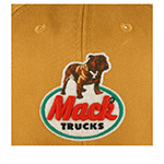 Бейсболка AMERICAN NEEDLE арт. SMU702B-MACKT Mack Truck Hepcat (горчичный)