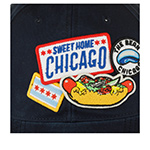 Бейсболка AMERICAN NEEDLE арт. SMU705A-CHGO Chicago Iconic (темно-синий)