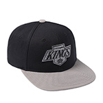 Бейсболка AMERICAN NEEDLE арт. 21006A-LAK Los Angeles Kings 400 Series NHL (черный / светло-серый)