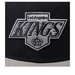 Бейсболка AMERICAN NEEDLE арт. 21006A-LAK Los Angeles Kings 400 Series NHL (черный / светло-серый)