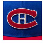 Бейсболка AMERICAN NEEDLE арт. 21006A-MOC Montreal Canadiens Archive 400 NHL (синий / красный)