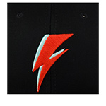 Бейсболка AMERICAN NEEDLE арт. 22011A-BOWI Blockhead 2.0 - David Bowie (черный)