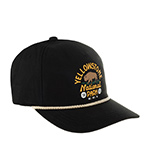 Бейсболка AMERICAN NEEDLE арт. 23002A-YNP Yellowstone National Park Canvas Cappy (черный)
