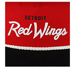 Бейсболка AMERICAN NEEDLE арт. 23008A-DRW Detroit Red Wings Roscoe NHL (красный / черный)