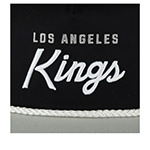 Бейсболка AMERICAN NEEDLE арт. 23008A-LAK Los Angeles Kings Roscoe NHL (черный / светло-серый)