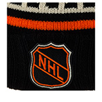 Шапка AMERICAN NEEDLE арт. 23012A-NHL Pillow Line Knit NHL (черный / оранжевый)