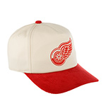 Бейсболка AMERICAN NEEDLE арт. 23020A-DRW Detroit Red Wings Burnett NHL (красный / кремовый)