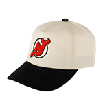 Бейсболка AMERICAN NEEDLE арт. 23020A-NJD New Jersey Devils Burnett NHL (кремовый / черный)