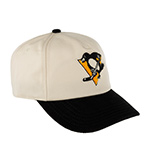 Бейсболка AMERICAN NEEDLE арт. 23020A-PPN Pittsburgh Penguins Burnett NHL (кремовый / черный)