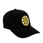 Бейсболка AMERICAN NEEDLE арт. 23022A-BBR Boston Bruins Corduroy Valin NHL (черный)