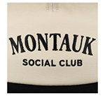 Бейсболка AMERICAN NEEDLE арт. 24002A-MONT Montauk Social Club Club Captain (кремовый / черный)