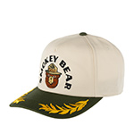 Бейсболка AMERICAN NEEDLE арт. 24002A-SBEAR Smokey Bear Club Captain (оливковый / кремовый)