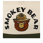 Бейсболка AMERICAN NEEDLE арт. 24002A-SBEAR Smokey Bear Club Captain (оливковый / кремовый)