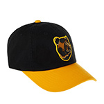 Бейсболка AMERICAN NEEDLE арт. 40742B-BBR Boston Bruins Blue Line NHL (черный / желтый)