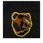 Бейсболка AMERICAN NEEDLE арт. 40742B-BBR Boston Bruins Blue Line NHL (черный / желтый)
