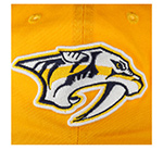 Бейсболка AMERICAN NEEDLE арт. 40742B-NAP Nashville Predators Blue Line NHL (желтый / темно-синий)