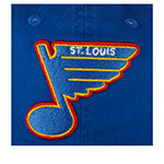 Бейсболка AMERICAN NEEDLE арт. 40742B-SLB Saint Louis Blues Blue Line NHL (синий / красный)