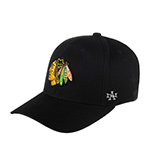 Бейсболка AMERICAN NEEDLE арт. SMU707A-CBH Chicago Blackhawks Arena NHL (черный)