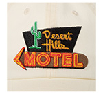 Бейсболка AMERICAN NEEDLE арт. SMU674A-DESHIL Desert Hill Motel (кремовый)