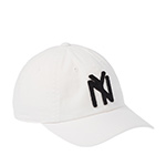 Бейсболка AMERICAN NEEDLE арт. SMU694D-NBY New York Black Yankees Archive NL (белый)