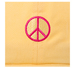 Бейсболка AMERICAN NEEDLE арт. SMU674A-PEAC Peace Micro Slouch (лимонный)