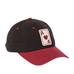 Бейсболка AMERICAN NEEDLE арт. SMU694A-ANA Anaheim Aces Archive MILB (черный / красный)
