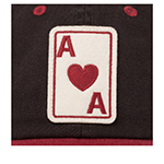 Бейсболка AMERICAN NEEDLE арт. SMU694A-ANA Anaheim Aces Archive MILB (черный / красный)