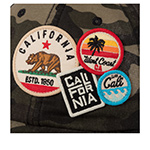Бейсболка AMERICAN NEEDLE арт. SMU705A-CALI California Iconic (камуфляж)
