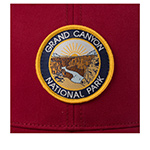 Бейсболка AMERICAN NEEDLE арт. SMU702A-GCNP Grand Canyon Hepcat (бордовый)
