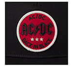 Бейсболка AMERICAN NEEDLE арт. SMU679B-ACDC ACDC Valin (черный)