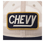 Бейсболка AMERICAN NEEDLE арт. SMU709A-CHEVY Chevrolet Tucker (кремовый / темно-синий)