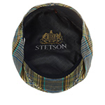 Кепка STETSON арт. 6223302 DRIVER CAP LINEN (голубой / зеленый)