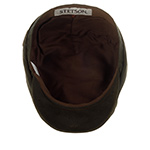 Кепка STETSON арт. 6381109 DRIVER CAP WAXED ORGANIC COTTON (оливковый)