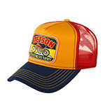 Бейсболка STETSON арт. 7761163 TRUCKER CAP MOTOCROSS TEAM (оранжевый / синий)
