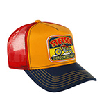 Бейсболка STETSON арт. 7761163 TRUCKER CAP MOTOCROSS TEAM (оранжевый / синий)