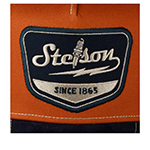 Бейсболка STETSON арт. 7761158 TRUCKER CAP SPARK PLUG (терракотовый / темно-синий)