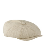 Кепка STETSON арт. 6841804 HATTERAS COTTON/LINEN HEAVY TWILL SUSTAINABLE (бежевый)