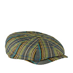 Кепка STETSON арт. 6843310 HATTERAS LINEN (голубой / зеленый)