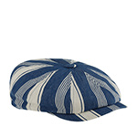 Кепка STETSON арт. 6843710 HATTERAS LINEN/COTTON (синий / кремовый)