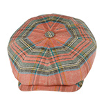 Кепка STETSON арт. 6873301 HATTERAS LINEN CHECK (розовый / серый)
