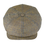 Кепка STETSON арт. 6873303 HATTERAS LINEN IRREGULAR CHECK (синий / желтый)
