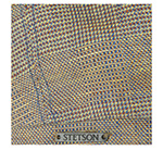 Кепка STETSON арт. 6873303 HATTERAS LINEN IRREGULAR CHECK (синий / желтый)