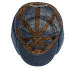 Кепка STETSON арт. 6873504 HATTERAS LINEN HERRINGBONE (синий)
