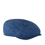 Кепка STETSON арт. 6873703 HATTERAS LINEN STRIPE (синий)