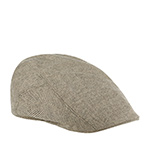 Кепка STETSON арт. 6170512 IVY CAP HERRINGBONE SUSTAINABLE (светло-коричневый)