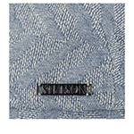 Кепка STETSON арт. 6381503 DRIVER CAP COTTON HERRINGBONE (голубой)