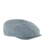 Кепка STETSON арт. 6843802 HATTERAS LINENCOTTON TWILL (голубой)