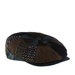 Кепка STETSON арт. 6840912 HATTERAS PATCHWORK (синий / серый)