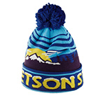 Шапка STETSON арт. 8599135 BEANIE POMPOM STETSON FREESTYLE (синий / желтый)