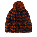 Шапка STETSON арт. 8599394 BEANIE STRIPES W POMPOM STETSON FREESTYLE (бордовый / синий)